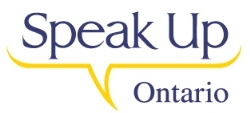 Speak Up Ontario