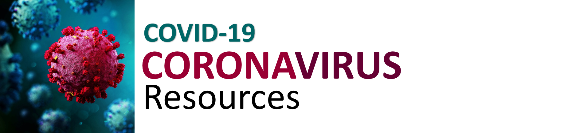 Coronavirus/COVID-19 Resources Banner